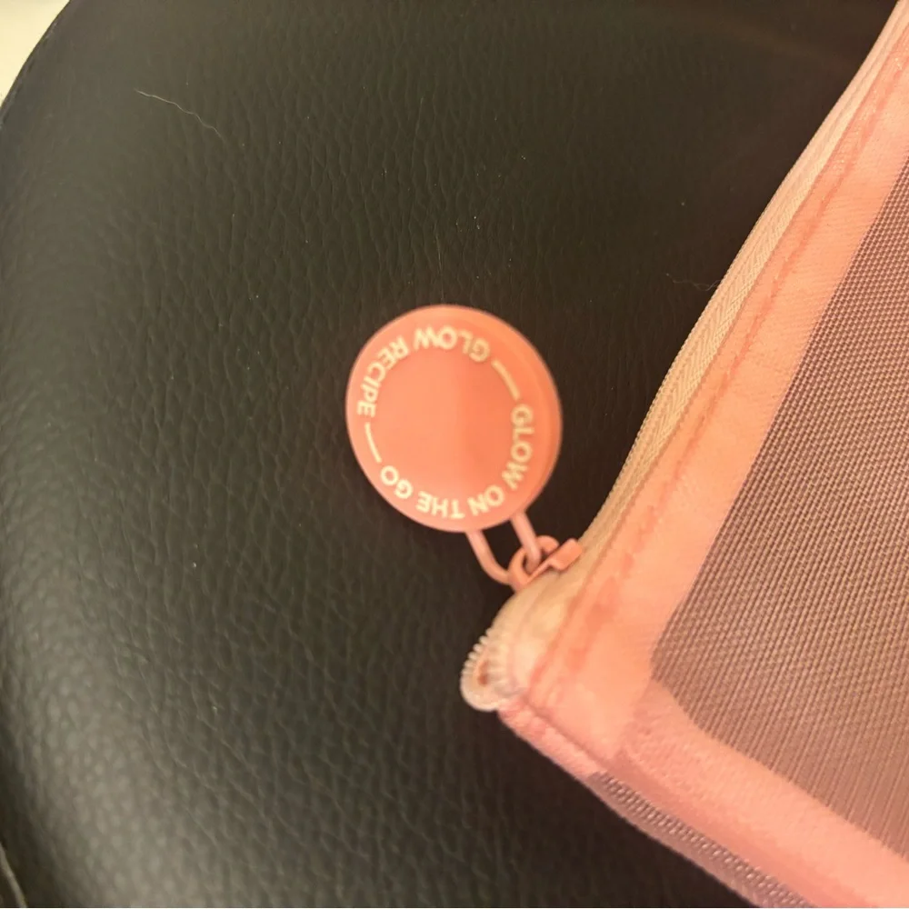 Glow Recipe Pink Mesh Cosmetic Bag - Picture 3 of 3